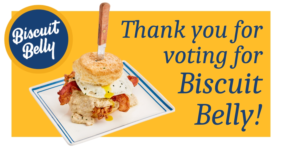 Vote Biscuit Belly Hoover Best of Hoover 2024